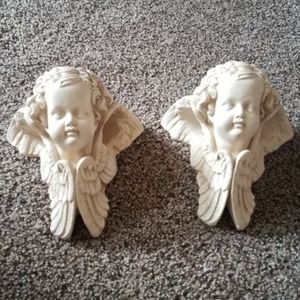 Angel wall/curtain pull backs